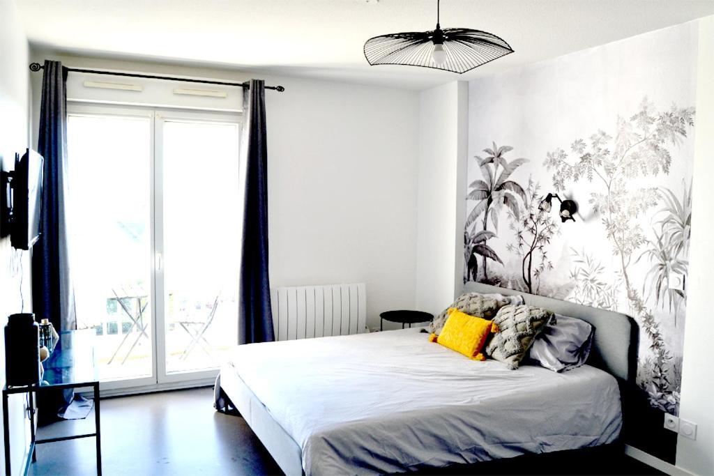 Studio Cosy Bordeaux - Parking Prive - Netflix - Tram A Сенон Екстериор снимка